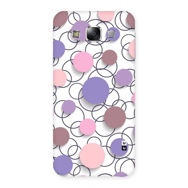 Circles And More Back Case for Samsung Galaxy E5