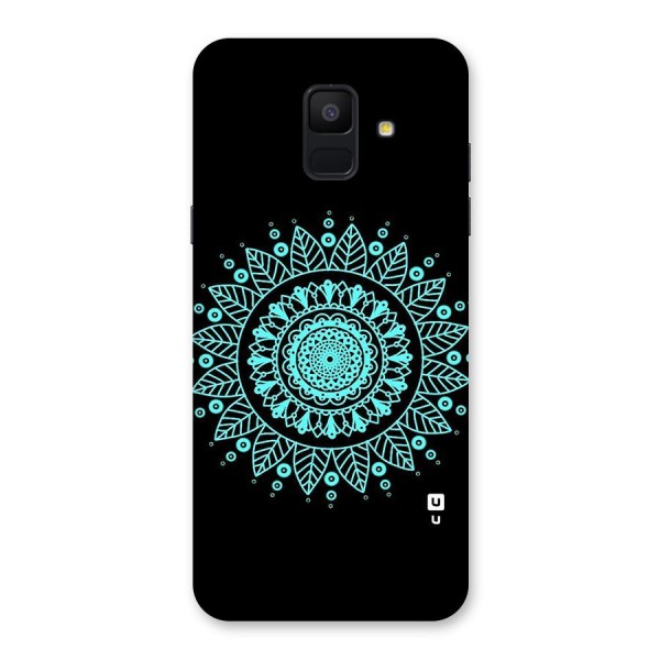 Circles Pattern Art Back Case for Galaxy A6 (2018)