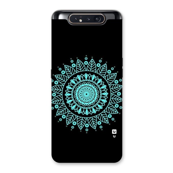 Circles Pattern Art Back Case for Galaxy A80