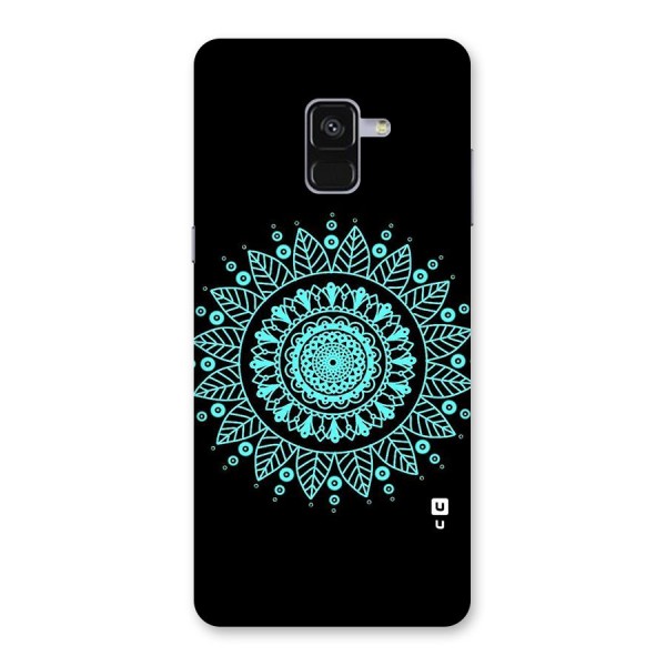 Circles Pattern Art Back Case for Galaxy A8 Plus