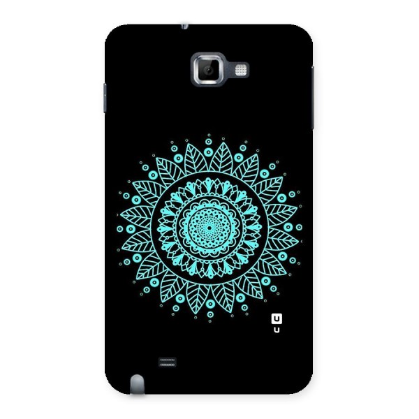 Circles Pattern Art Back Case for Galaxy Note