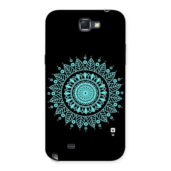 Circles Pattern Art Back Case for Galaxy Note 2