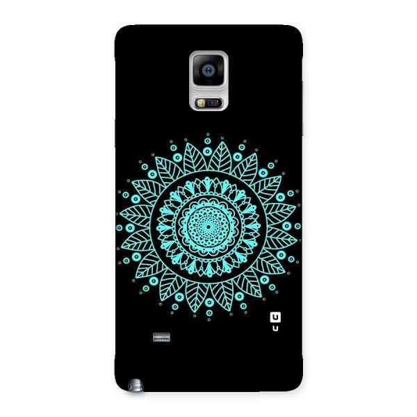 Circles Pattern Art Back Case for Galaxy Note 4