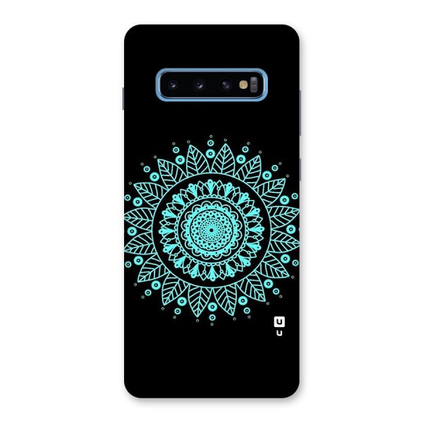 Circles Pattern Art Back Case for Galaxy S10 Plus