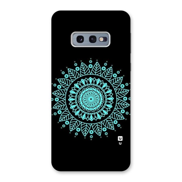 Circles Pattern Art Back Case for Galaxy S10e