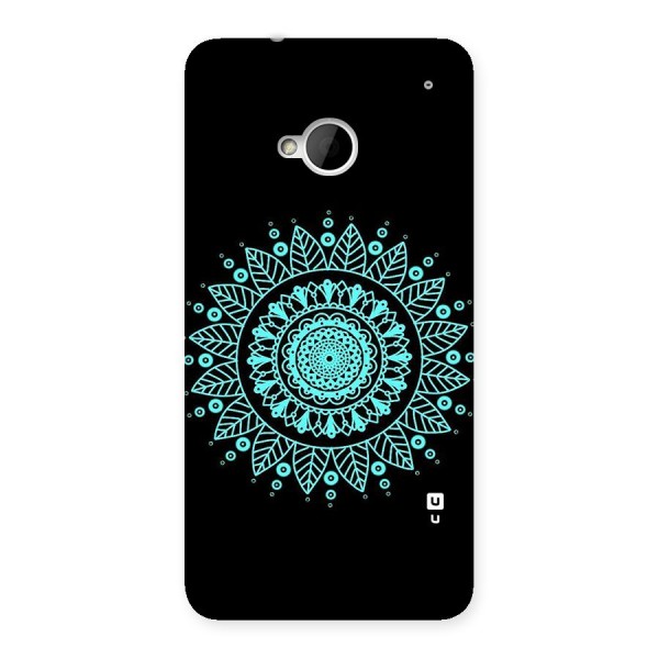 Circles Pattern Art Back Case for HTC One M7