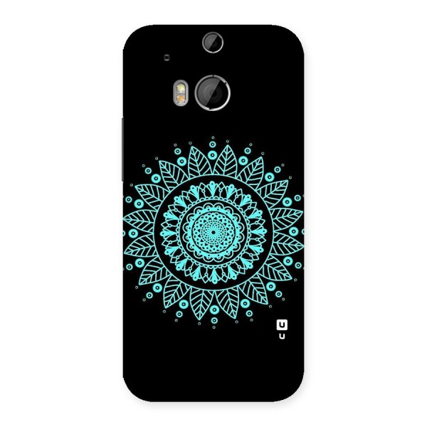Circles Pattern Art Back Case for HTC One M8
