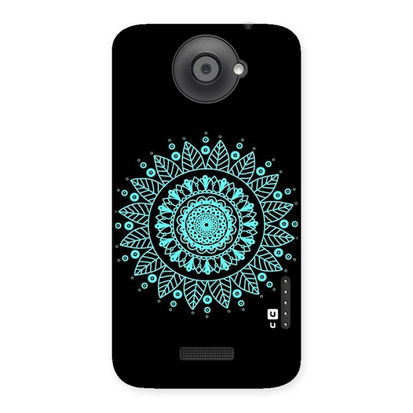 Circles Pattern Art Back Case for HTC One X