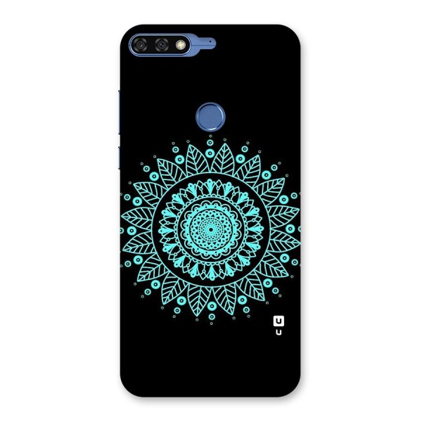 Circles Pattern Art Back Case for Honor 7C