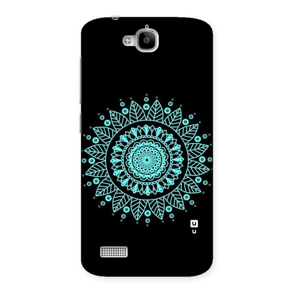 Circles Pattern Art Back Case for Honor Holly