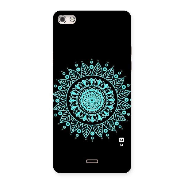 Circles Pattern Art Back Case for Micromax Canvas Silver 5