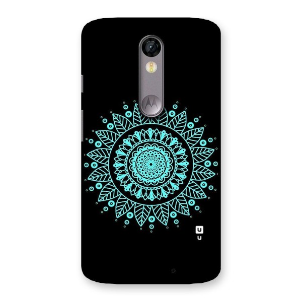 Circles Pattern Art Back Case for Moto X Force