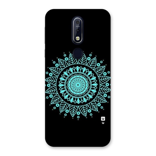 Circles Pattern Art Back Case for Nokia 7.1