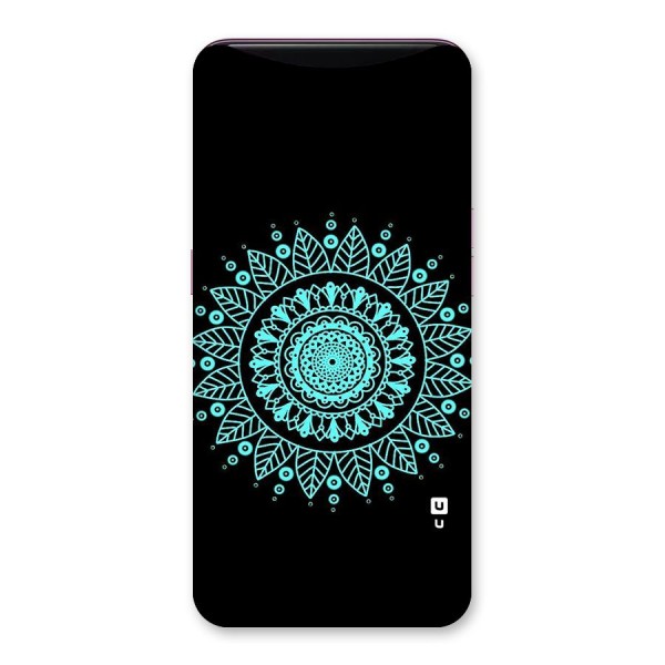 Circles Pattern Art Back Case for Oppo Find X