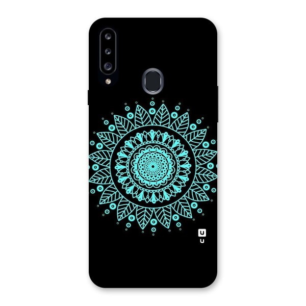 Circles Pattern Art Back Case for Samsung Galaxy A20s