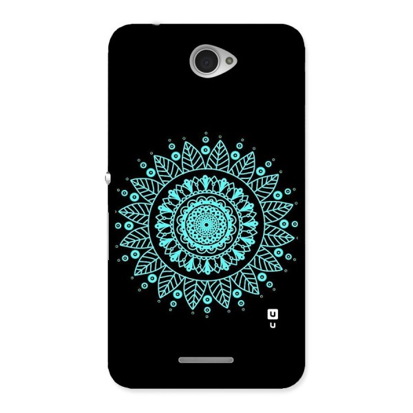 Circles Pattern Art Back Case for Sony Xperia E4