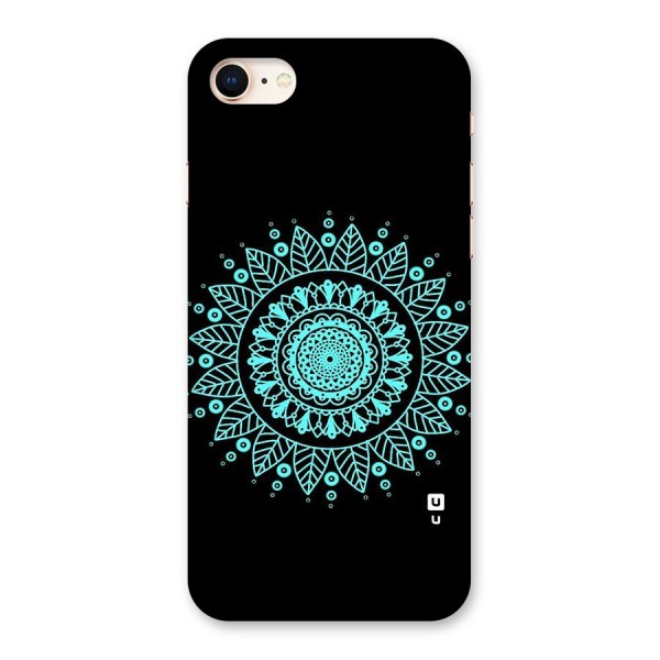 Circles Pattern Art Back Case for iPhone 8