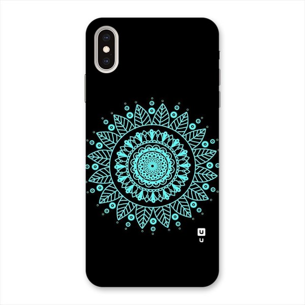 Circles Pattern Art Back Case for iPhone XS Max