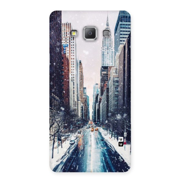 City Snow Back Case for Galaxy A7