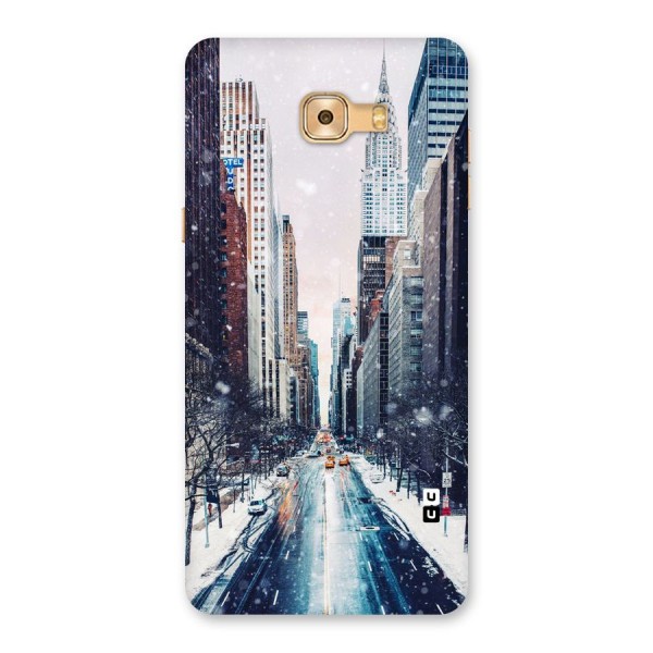 City Snow Back Case for Galaxy C9 Pro
