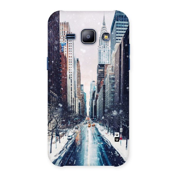 City Snow Back Case for Galaxy J1