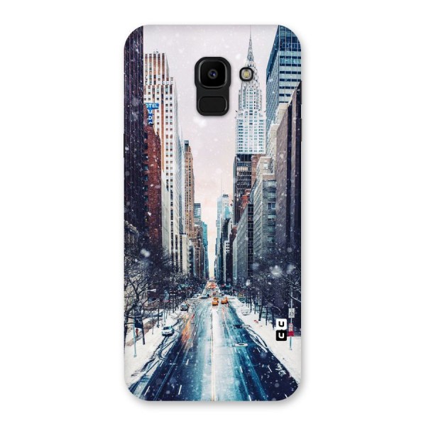 City Snow Back Case for Galaxy J6