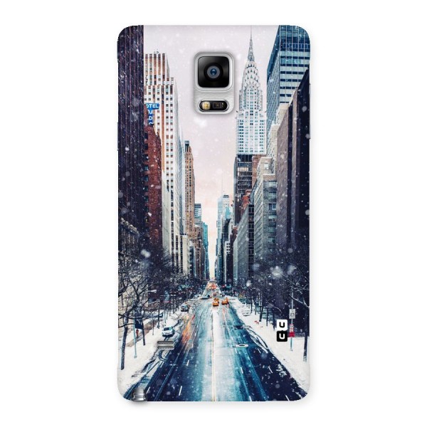 City Snow Back Case for Galaxy Note 4