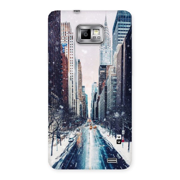 City Snow Back Case for Galaxy S2