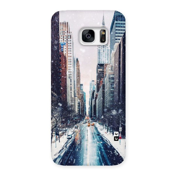 City Snow Back Case for Galaxy S7 Edge