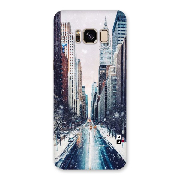 City Snow Back Case for Galaxy S8