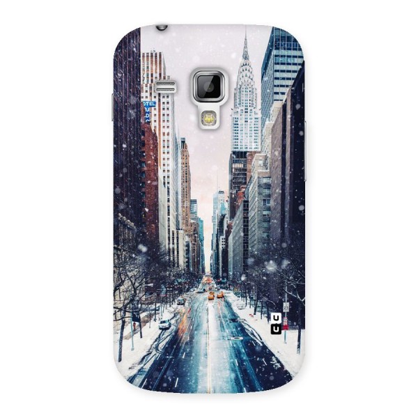City Snow Back Case for Galaxy S Duos