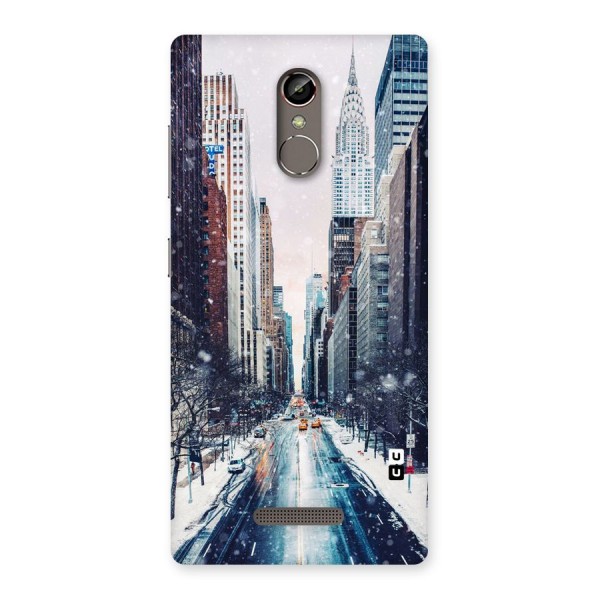 City Snow Back Case for Gionee S6s