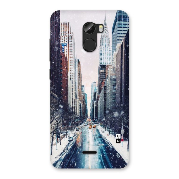 City Snow Back Case for Gionee X1
