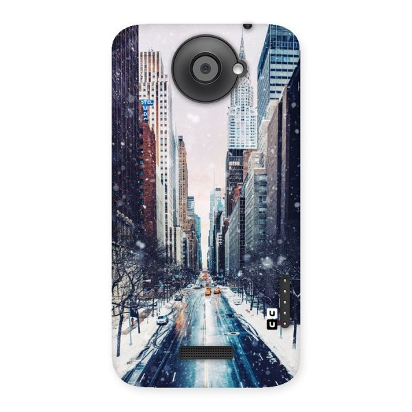 City Snow Back Case for HTC One X