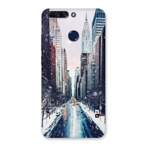 City Snow Back Case for Honor 8 Pro