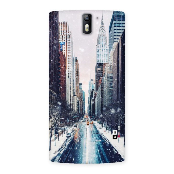 City Snow Back Case for One Plus One