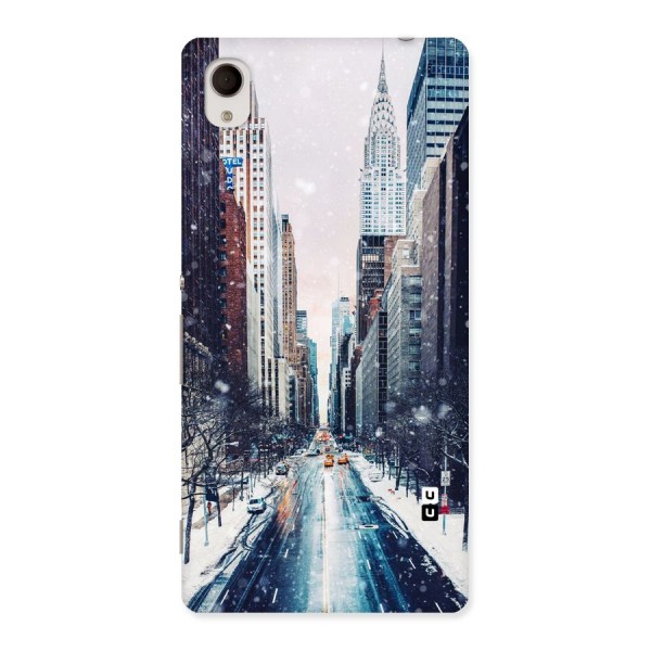 City Snow Back Case for Sony Xperia M4
