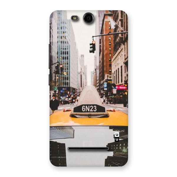 City Taxi Back Case for Micromax Canvas Juice 3 Q392