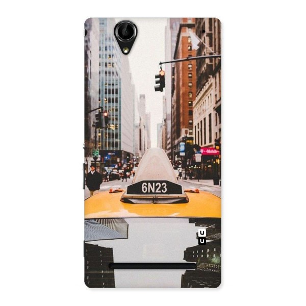 City Taxi Back Case for Sony Xperia T2