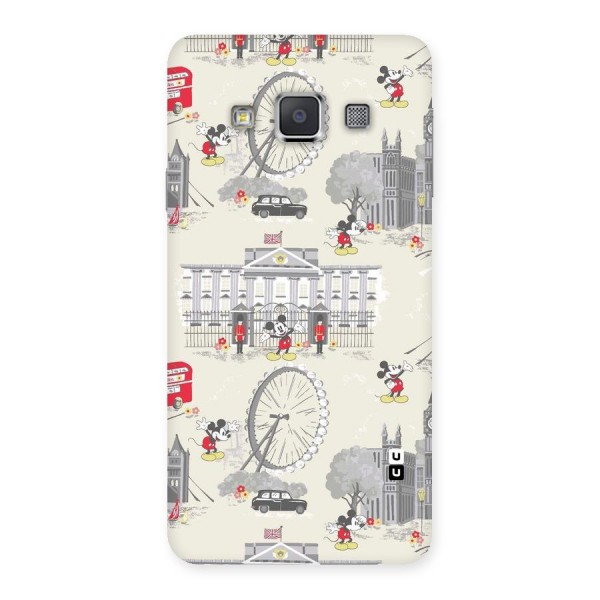 City Tour Pattern Back Case for Galaxy A3