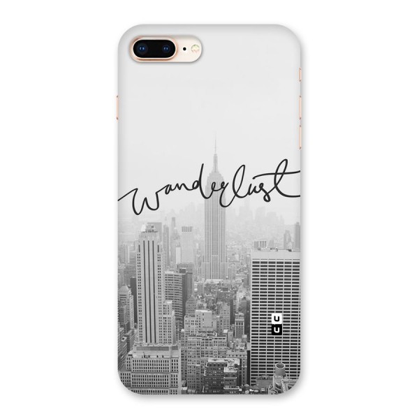 City Wanderlust Monochrome Back Case for iPhone 8 Plus