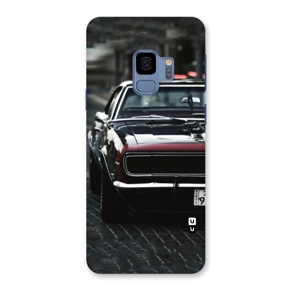 Class Vintage Car Back Case for Galaxy S9