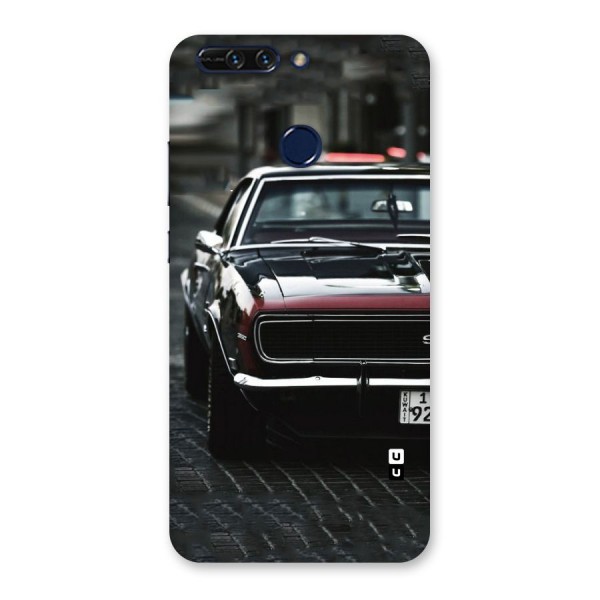 Class Vintage Car Back Case for Honor 8 Pro