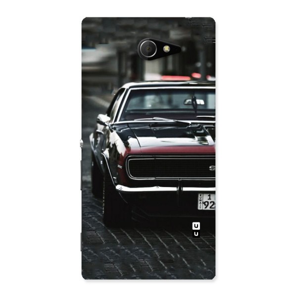 Class Vintage Car Back Case for Sony Xperia M2