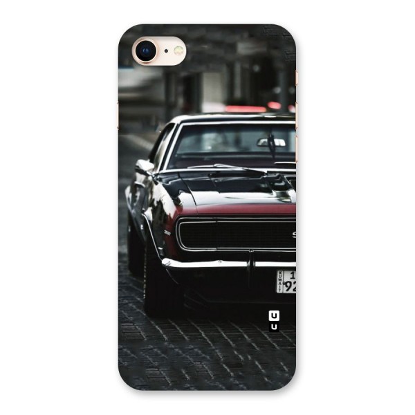 Class Vintage Car Back Case for iPhone 8