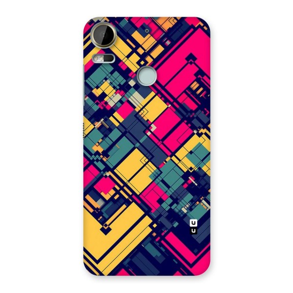 Classic Abstract Coloured Back Case for Desire 10 Pro