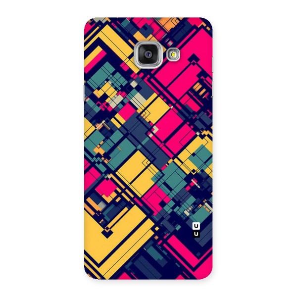 Classic Abstract Coloured Back Case for Galaxy A7 2016