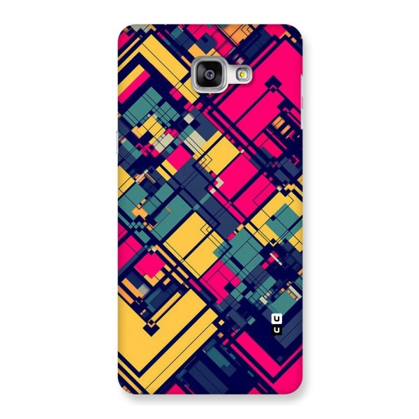 Classic Abstract Coloured Back Case for Galaxy A9