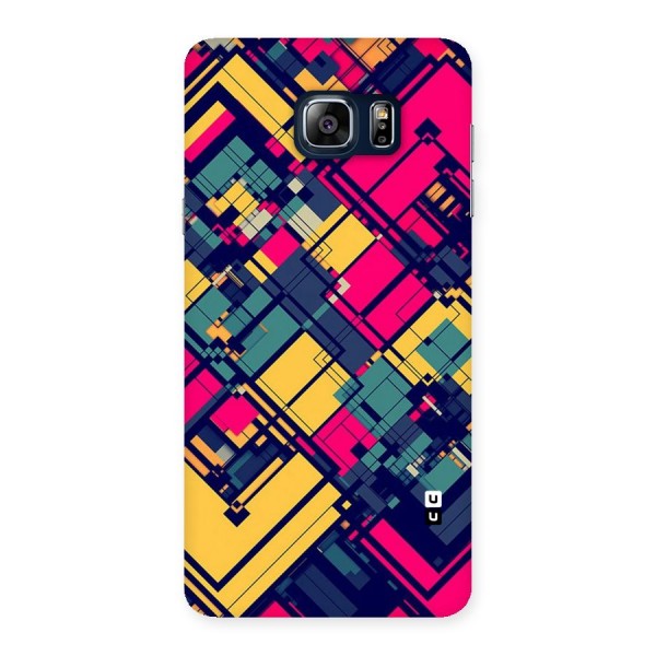 Classic Abstract Coloured Back Case for Galaxy Note 5
