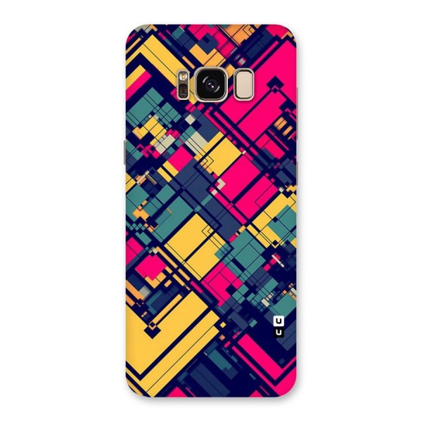 Classic Abstract Coloured Back Case for Galaxy S8